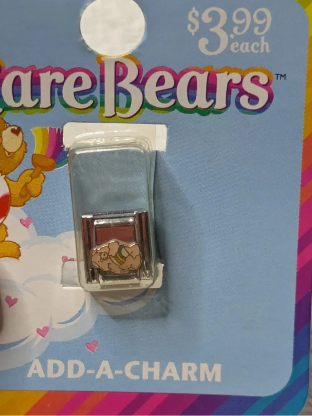Care Bears Multi-Color Charm Earrings and Add-A-Charms Set